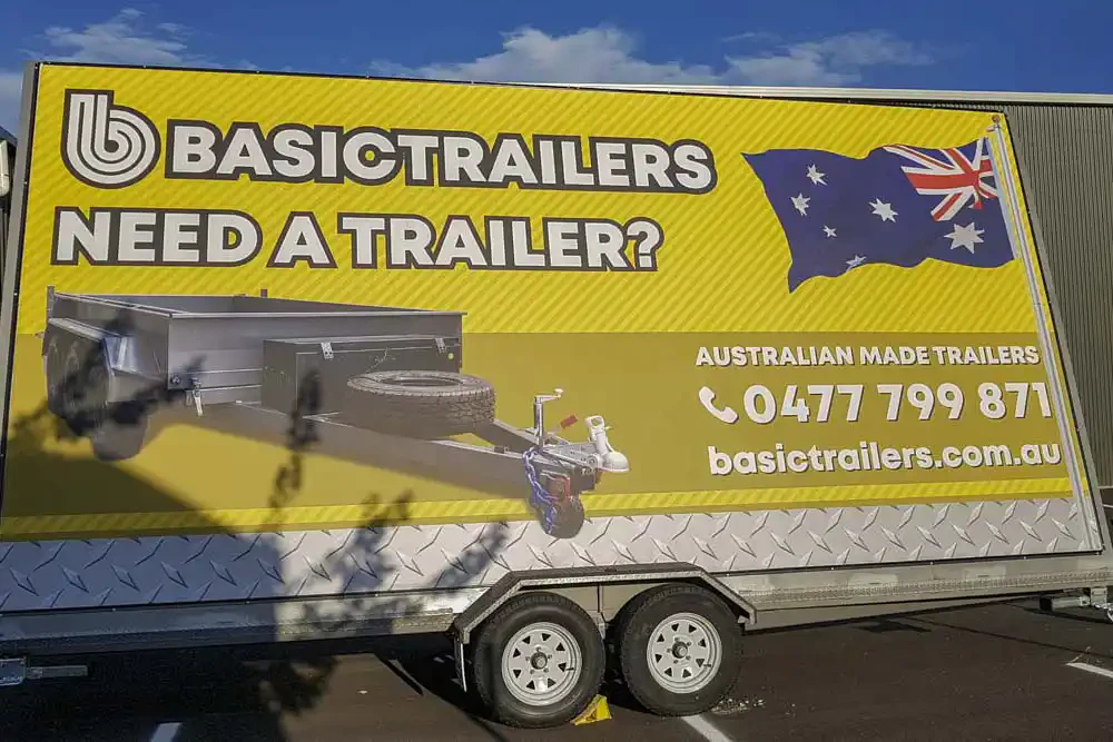16X5 Tandem Axle Trailers 16X5 Advertising Trailers